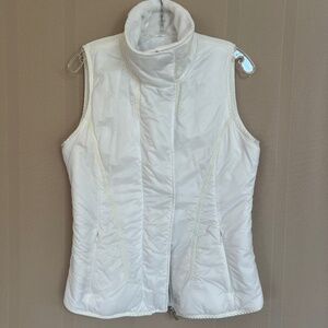 Lululemon  Glacier  Women's Water Resistant Magnetic Clasp Zip Up Vest Size 10